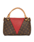 V Tote BB, &pound;1,200, Handbags, Red, Canvas/Leather, Back view